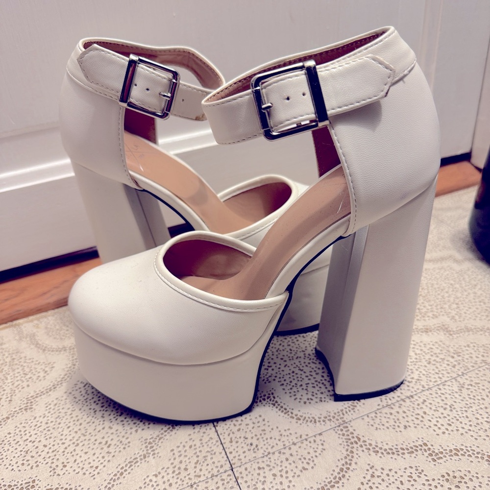 Pure High Self Esteem Mary Jane Platforms